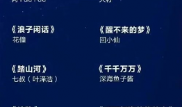 抖音短视频好听的歌,盘点那些让人陶醉的好听歌曲